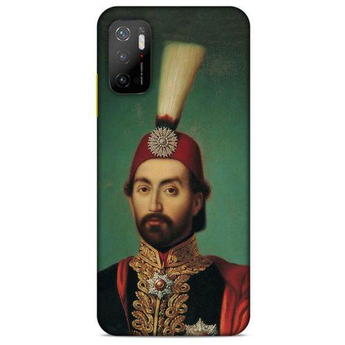 Xiaomi Poco M3 Pro Uyumlu Kılıf Ottoman (29) Arka Koruma Kılıfı Sultan Abdülmecit