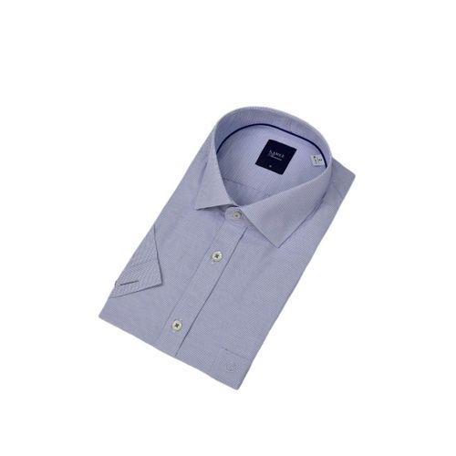 Erkek Klasik Kuşgözü Desen Kısa Kol Gömlek 9404 BGL-ST04573