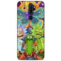 Oppo A9 2020 Uyumlu Kılıf Rick And Morty (23) Ultra Koruma Kılıfı Toby Matthews