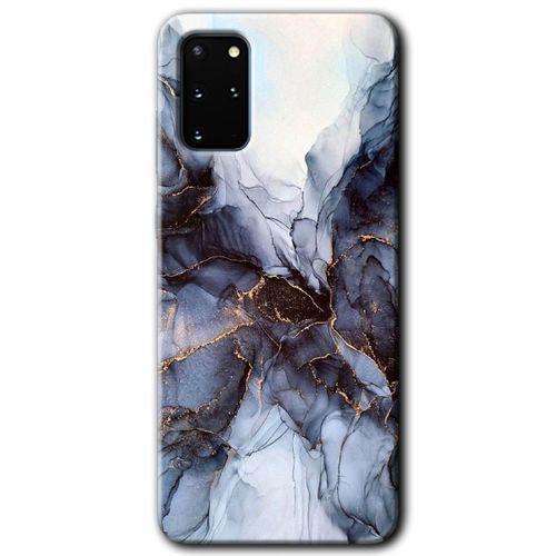 Galaxy S20 Plus Kılıf HD Desen Baskılı Arka Kapak - Otantik Mermer