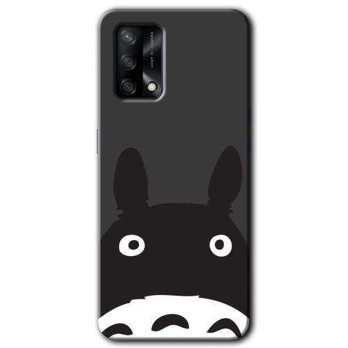 BeRa Aksesuar Oppo A74 Kılıf Baskılı Kapak - Şaşkın Eşek +Tam Kaplayan Mat Seramik