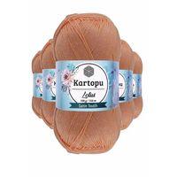 5 Adet Lotus Bikini Büstiyer Bluz Örgü İpi  K277 Şeftali