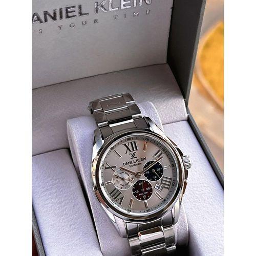 Daniel Klein Erkek Kol Saati 30 Metre Suya Dayanıklı Çelik Kordon + VS.BLKT.0664