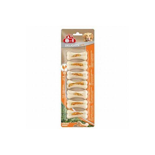 8IN1 Delights Strong Köpek Ödül Kemiği Tavuklu XS - 140GR