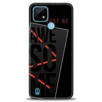 Realme C21 Kılıf HD Baskılı Kılıf - Awesome + Tam Ekran Koruyucu