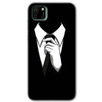 Huawei Y5P Kılıf HD Desen Baskılı Arka Kapak - Smokin