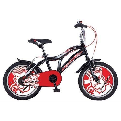 Salcano BadBoy 16 Jant Erkek Çocuk Bisikleti Siyah-Kırmızı