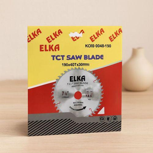 190 mm TCT Testere Bıçağı 40 Diş 30 mm Göbek Ahşap/Sunta