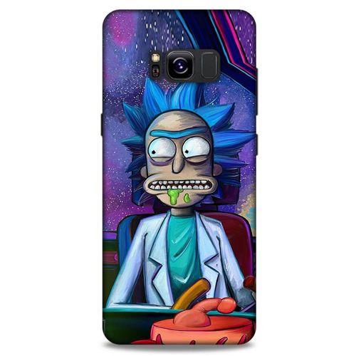 Samsung Galaxy S8 Uyumlu Kılıf Rick And Morty (45) Liquid Air Kılıf Decoy