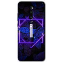 MRCİLETİSİM Xiaomi Mi 9T Kılıf HD Desen Baskılı Arka Kapak+Temperli Cam - Dark Neon Yaprak İ Harfi