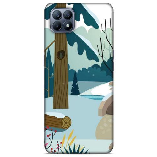 Huawei P40 Lite Kılıf Snowix (17) Tasarım Kılıf Yeşil