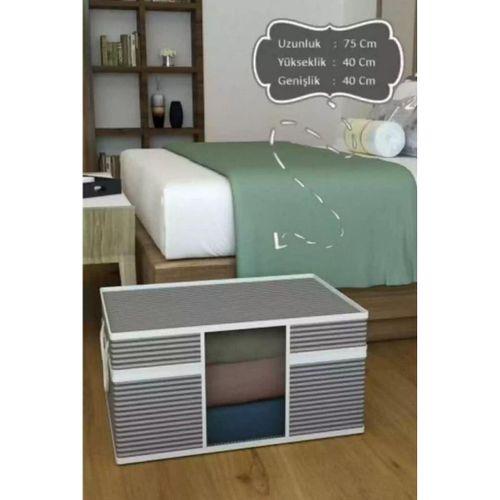 Zhltools Mega Boy Pencereli Hurç Çok Amaçlı Düzenleyici Saklama Kutusu 40x40x75 Cm