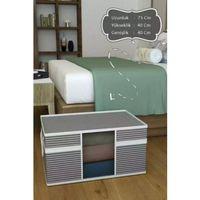 Zhltools Mega Boy Pencereli Hurç Çok Amaçlı Düzenleyici Saklama Kutusu 40x40x75 Cm