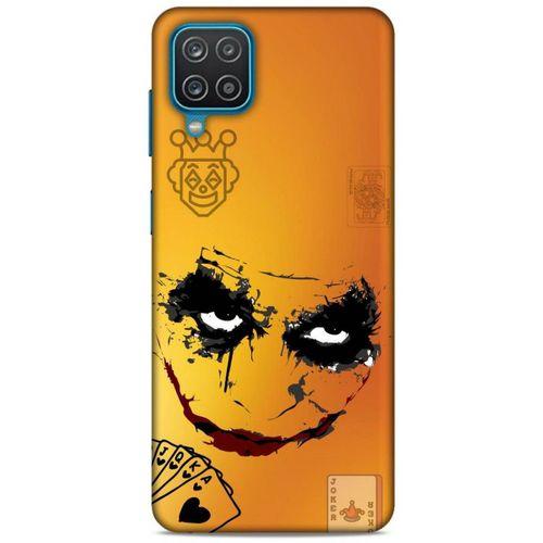Samsung Galaxy A12 Uyumlu Kılıf Joker (7) Telefon Kılıfı Turuncu