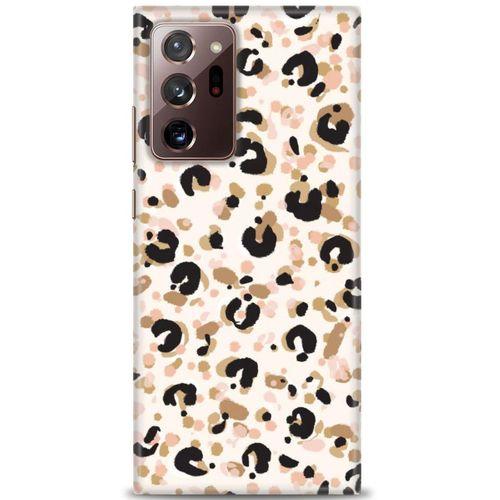 Samsung Galaxy Note 20 Kılıf HD Baskılı Kılıf - Leopar + Tam Ekran Koruyucu