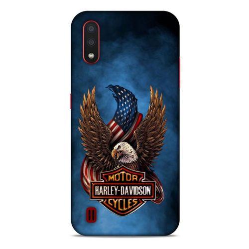 Samsung Galaxy A01 Uyumlu Kılıf Motorsiklet (2) Kabı Harley Davidson