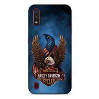 Samsung Galaxy A01 Uyumlu Kılıf Motorsiklet (2) Kabı Harley Davidson