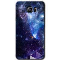 Galaxy Note 5 Kılıf HD Desen Baskılı Arka Kapak - Galaksi + Kırılmaz Cam