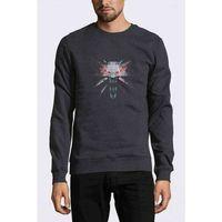 The Witcher Baskılı Füme Antrasit Erkek Sweatshirt