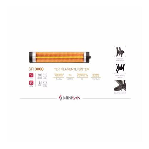 MİNİSAN SR 3000 INFRARED ISITICI AYAKLI