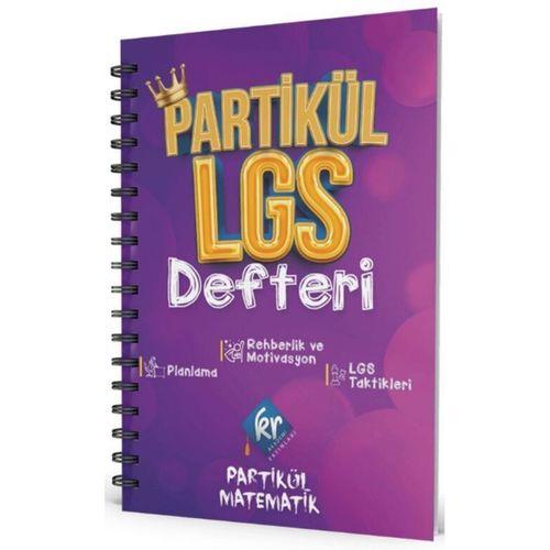8. Sınıf LGS Partikül Planlama Defteri KR Akademi