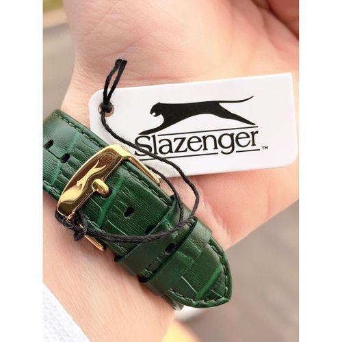 Slazenger Erkek Deri kordon Bileklik Hediyeli 2 Yıl Garantili Suya Dayanıklı Kol Saati VS.BLKT.0756