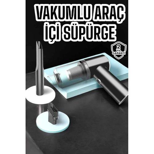 Araç İçi Süpürge Vakumlu Şarjlı Süpürge Filtreli