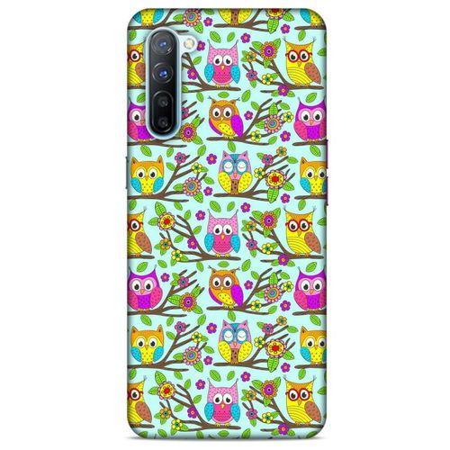 Baykuşlar (41) Desenli Silikon Kapak Telefon Kabı Oppo Reno 3 Kılıf