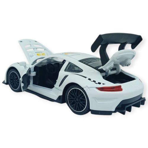 Sesli Işıklı Spor Araba 15 cm - 3291D - Beyaz