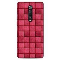 Xiaomi Redmi K20 Kılıf Patchwork (29) Arka Koruma Kılıfı Pembe
