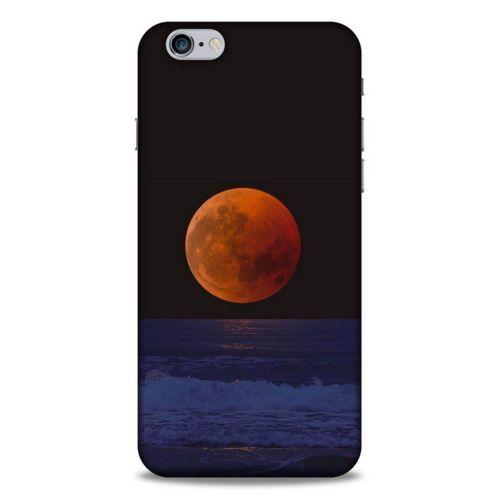 Lopard Apple Iphone 6S Plus Uyumlu Kılıf Gece'S (38) Neo Hybrid Kılıf Kızıl Ay