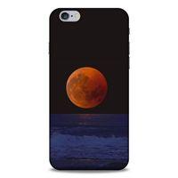 Lopard Apple Iphone 6S Plus Uyumlu Kılıf Gece'S (38) Neo Hybrid Kılıf Kızıl Ay