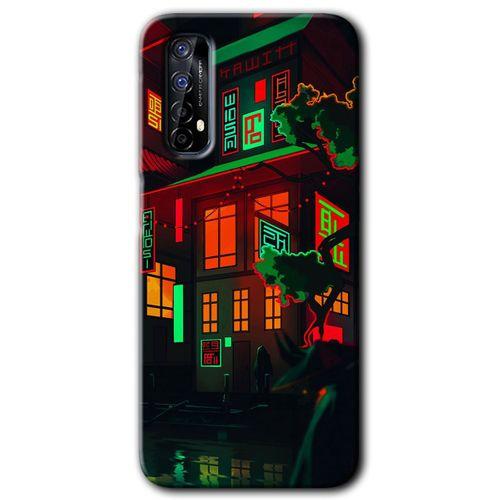 Realme 7 Kılıf HD Desen Baskılı Arka Kapak - China Street