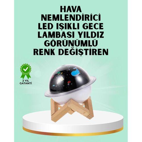 Projektör Işığı Bulunan Usb Bağlantılı Mini Aromaterapi Destekli Hava Nemlendirici