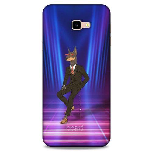 Samsung Galaxy J4 Plus Kılıf FunnyMaX (44) Tough Armor Kılıf Fuşya Doberman