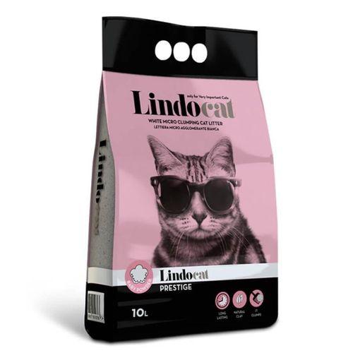 Lindo Cat Lindocat Bebek Pudralı Ince Taneli Kedi Kumu 10 Lt