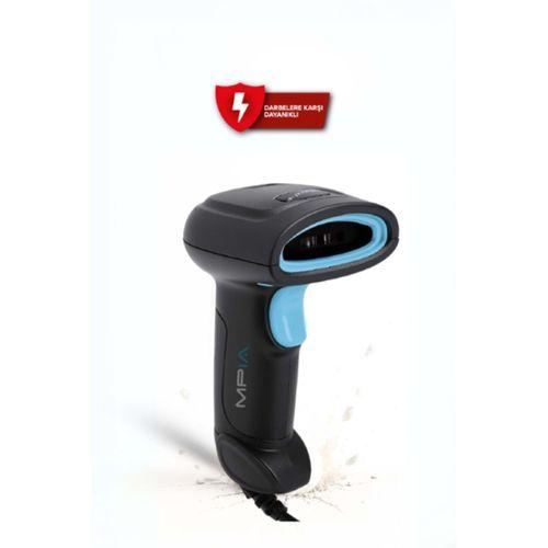 USB Kablolu 1D/2D Barkod & Karekod Okuyucu