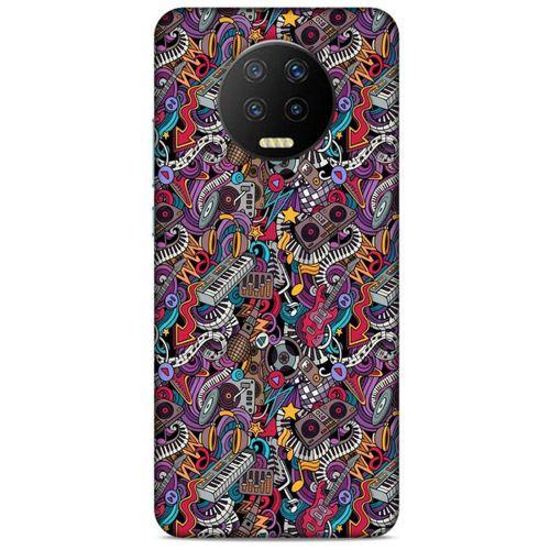 Lopard İnfinix Note 7 Uyumlu Kılıf Retro (2) Kabı
