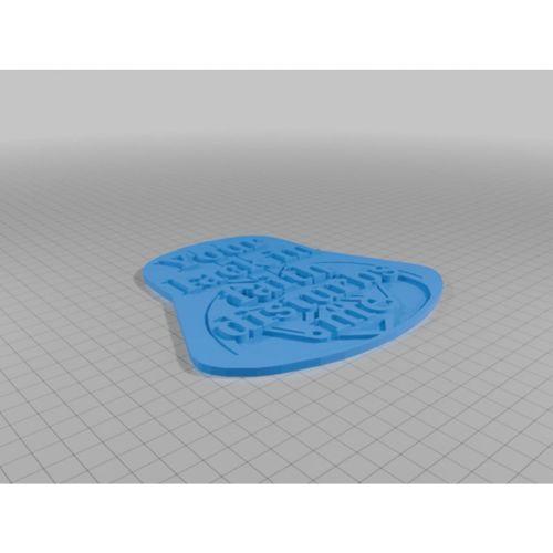 Darth Vader Tabelası (Bu ürün Sadece Plastik parçadır - Almadan Önce Soru Sorabilirsiniz)