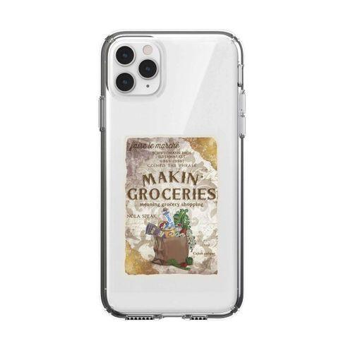iPhone 11 Pro Makin Groceries Premium Şeffaf Silikon Kılıf