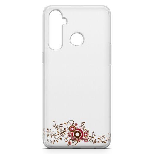 Oppo Realme 5 Pro Kılıf Asma Yaprakları Arka Kapak Koruma Desenli Full Koruyucu
