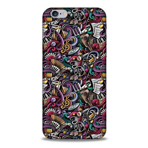 Graffitix (4) Desenli Silikon Kapak Apple Iphone 6S Kılıf