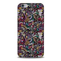 Graffitix (4) Desenli Silikon Kapak Apple Iphone 6S Kılıf