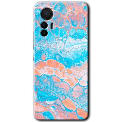 Xiaomi Mi 12 Lite HD Baskılı Kılıf + 9D Tam Ekran Koruyucu - Bubbles 1