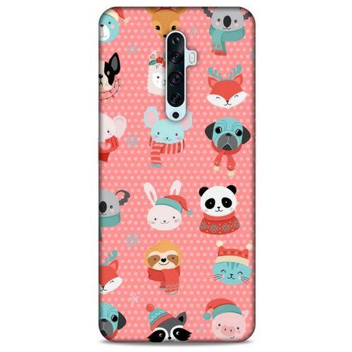Animax Noel Sevimli Hayvanlar Oppo Reno 2z Kılıf Desenli Silikon