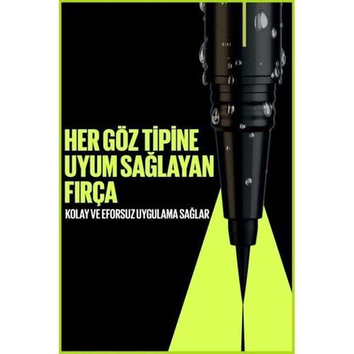 Tattoo Liner Ink Pen Suya Dayanıklı Mat Siyah 24 Saat Kalıcı Hassas Uçlu Eyeliner