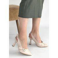 Jedda Bej Cilt Topuklu Ayakkabı