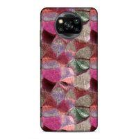 Xiaomi Redmi Poco X3 Uyumlu Kılıf Romans (30) Silicone Case Pembe Yeşil