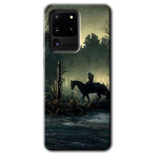 Galaxy S20 Ultra Kılıf HD Desen Baskılı Arka Kapak - Savaşçı