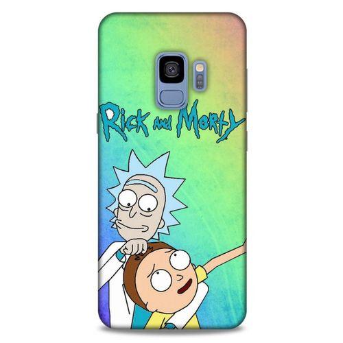 Samsung Galaxy S9 Uyumlu Kılıf Rick And Morty (1) Kılıfı Rick Sanchez